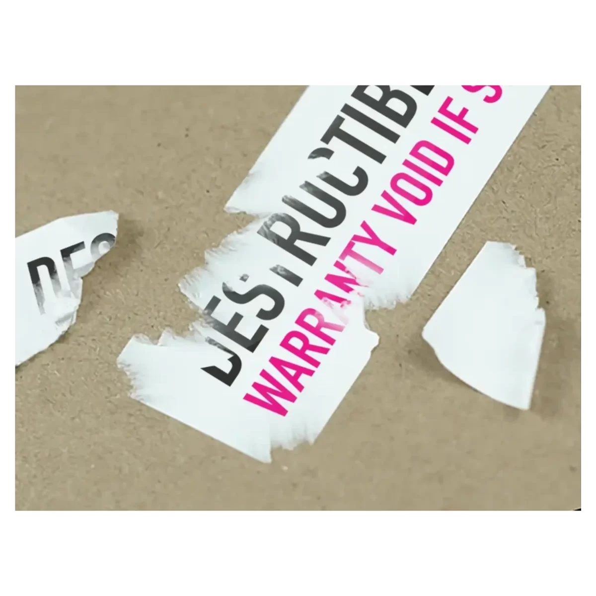 Destructible Labels‏